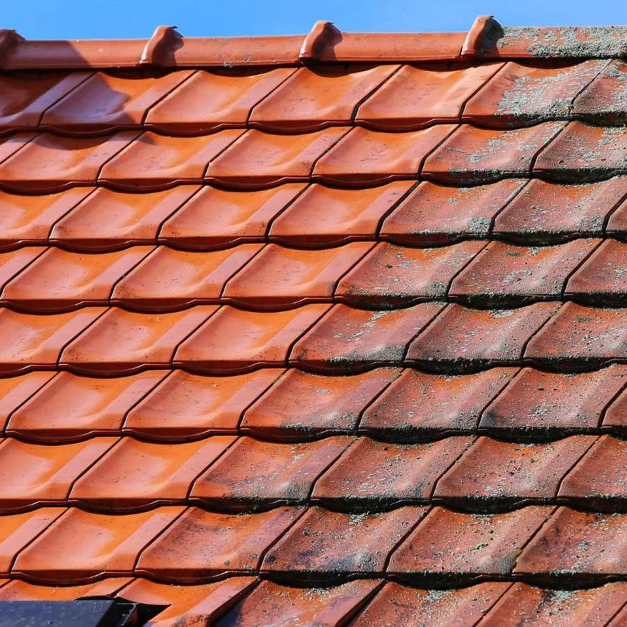 démoussage de toiture les angles